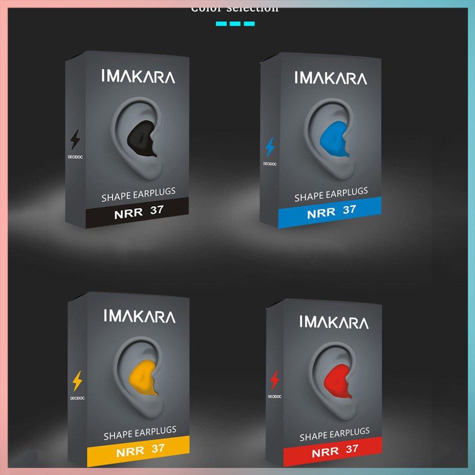 【giao hàng hôm nay>>>1 Pair Of Design Ear Plugs Noise Blocking Soundproof Ear Plugs Ear Plugs