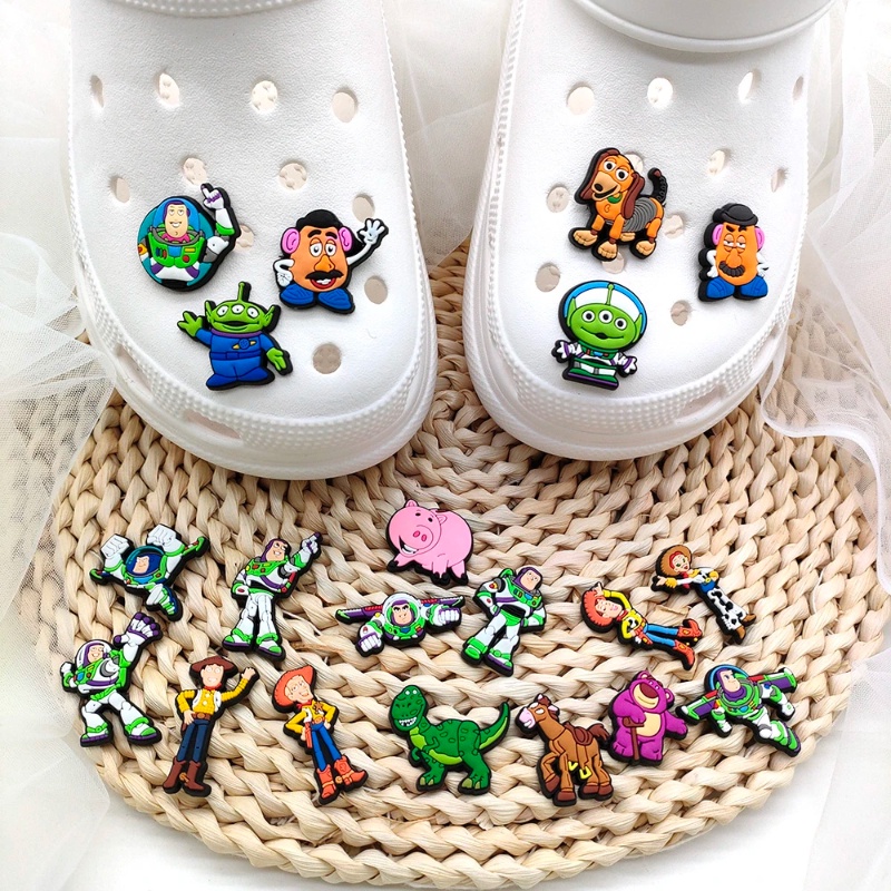 Ghim Cài Giày Trẻ Em Hình Nhân Vật Hoạt Hình Toy Story Buzz Lightyear Jibitz Croc Pin / Jibits / Jibbitz Dễ Thương