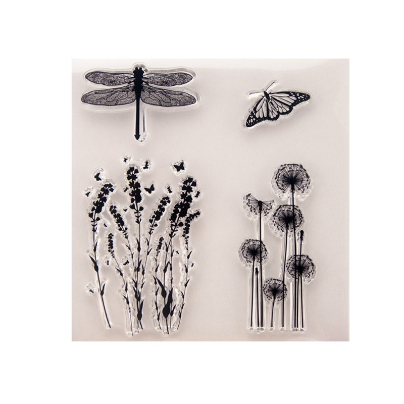 Tem Đóng Dấu Silicon Trong Suốt Dùng Trang Trí Scrapbook