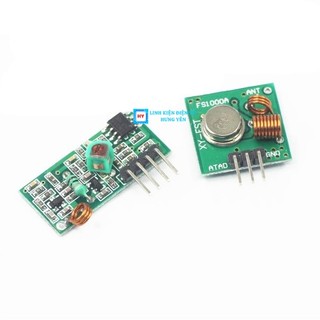 [RẺ VÔ ĐỊCH] Module Thu Phát RF 433 (gồm 1 bộ thu và 1 bộ phát RF)