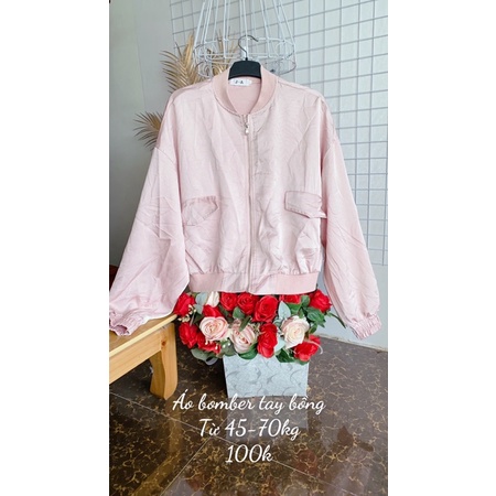 Áo khoác dáng bomber kiểu