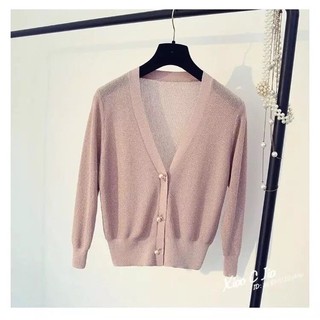 (HÀNG ORDER) Áo cardigan len cúc ngọc