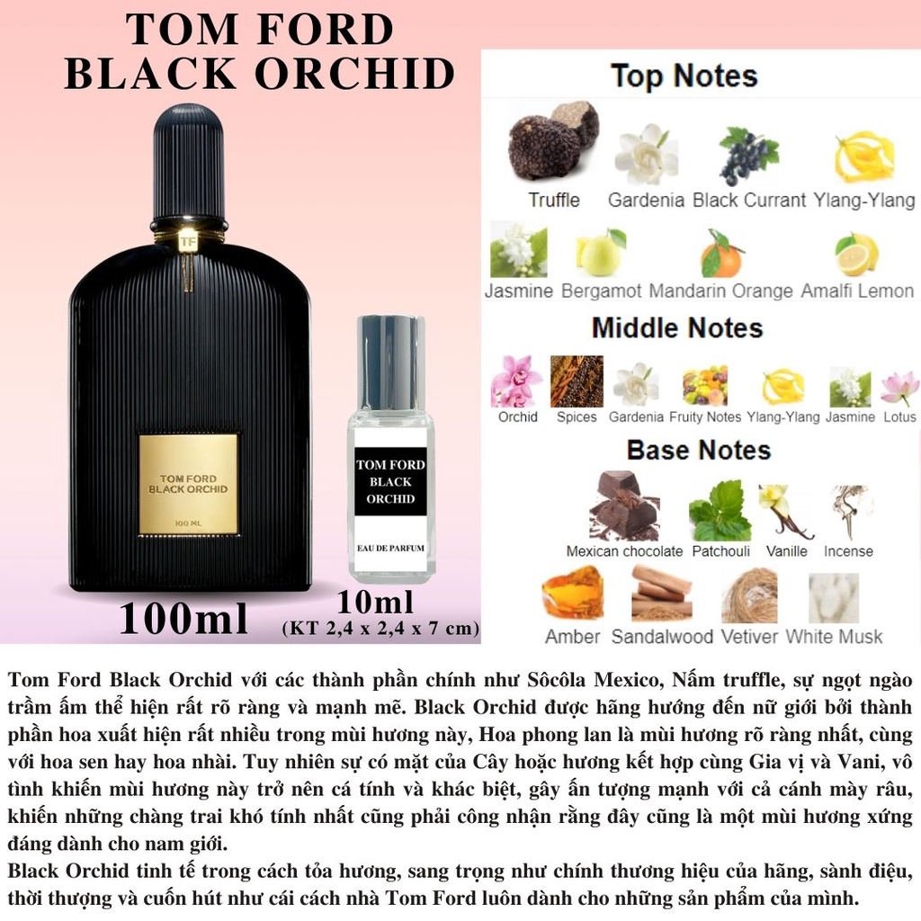 Nước hoa Nữ Tom Ford Black Orchid EDP | Shopee Việt Nam