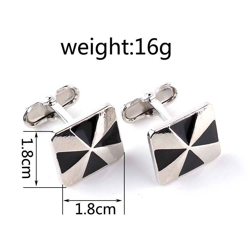 Mới Khuy Măng Sét Điện Tử Bằng Hợp Kim Thời Trang Cho Nam