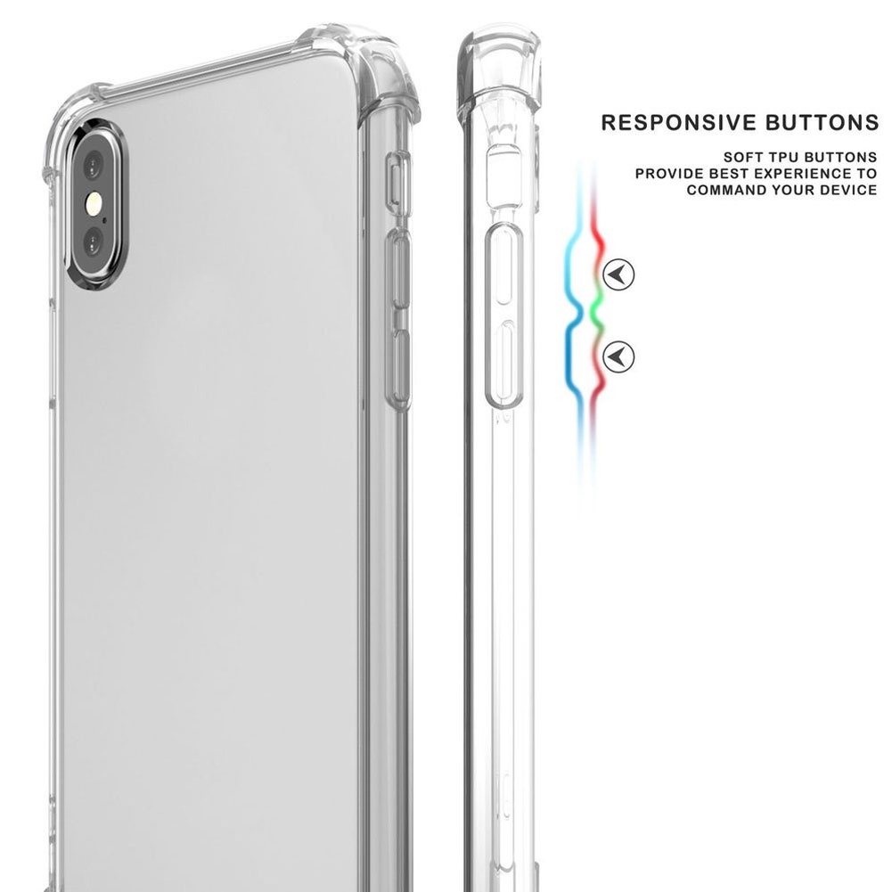 Ốp điện thoại LENOVO TPU mềm chống sốc thích hợp cho iPhone 6/ 7/ 8/ X