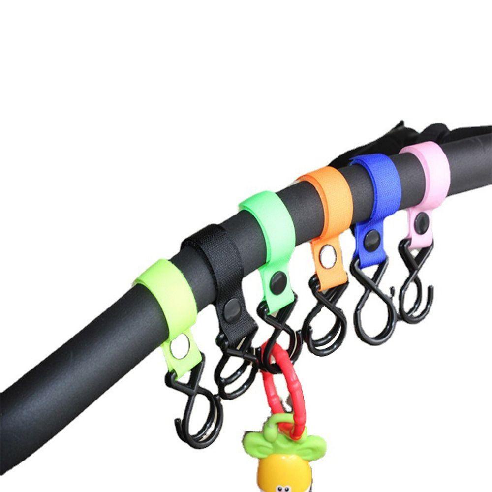 Móc Treo Đồ Gắn Xe Đẩy Em Bé Bằng Resin Chống Trượt Đa Năng Tiện Dụng