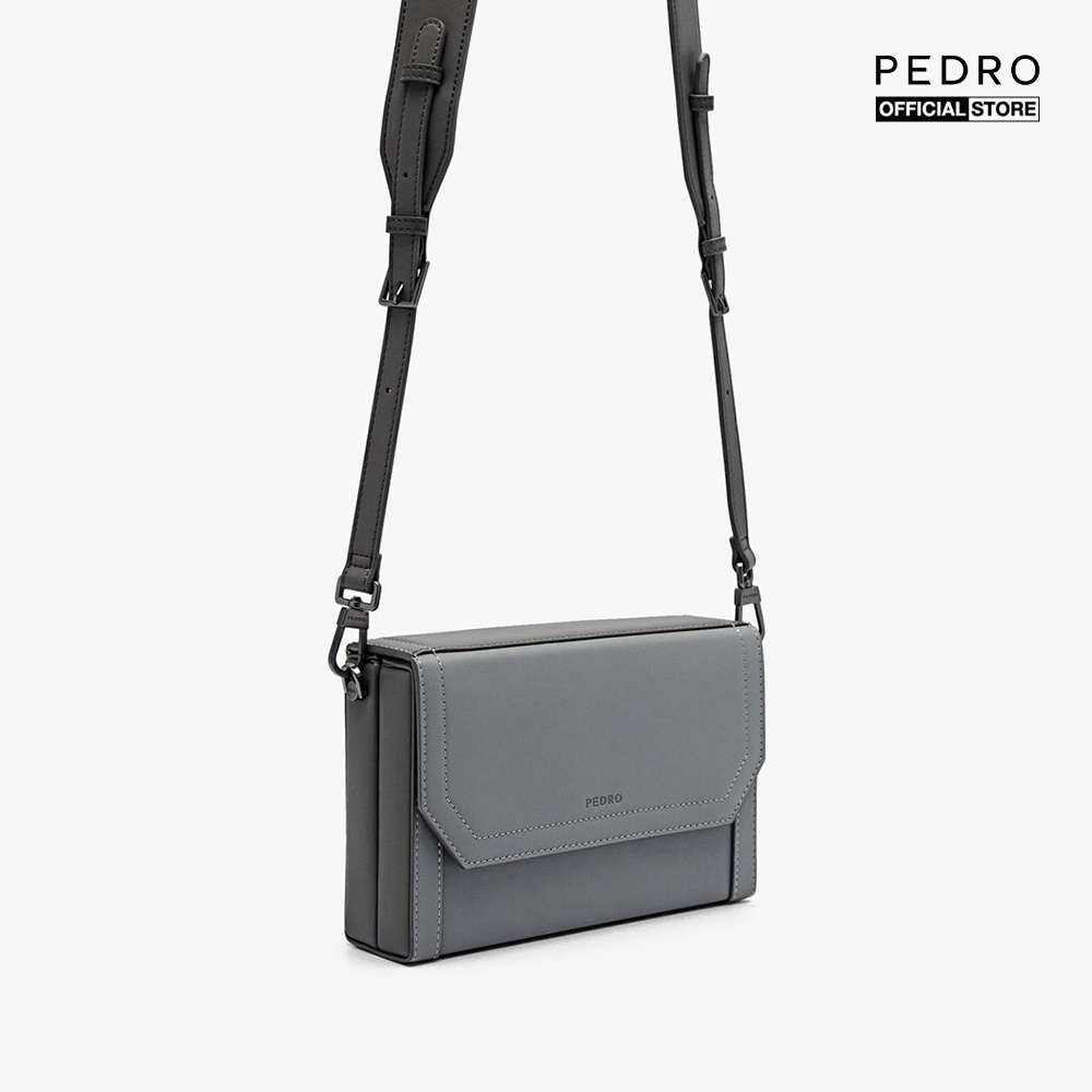 PEDRO - Túi đeo chéo nam phom chữ nhật Leon PM2-26320175-04