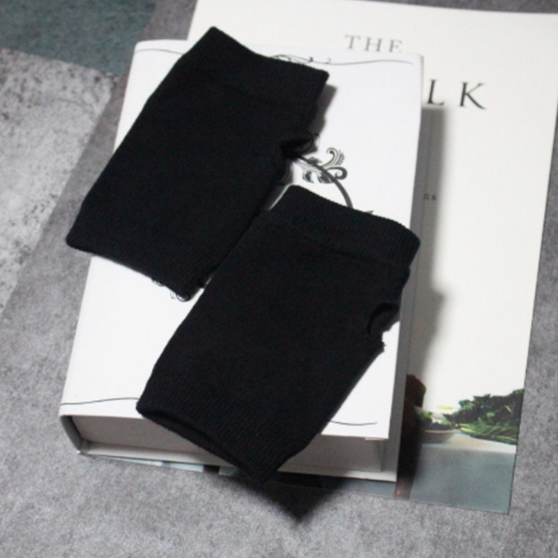 Set 4 Đôi Găng Tay Cotton Hở Ngón Thời Trang Nữ