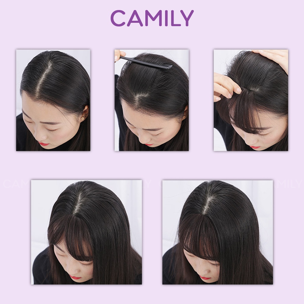 Tóc mái giả Camily mái giả thưa phong cách Hàn Quốc nhiều màu dễ thương CM04