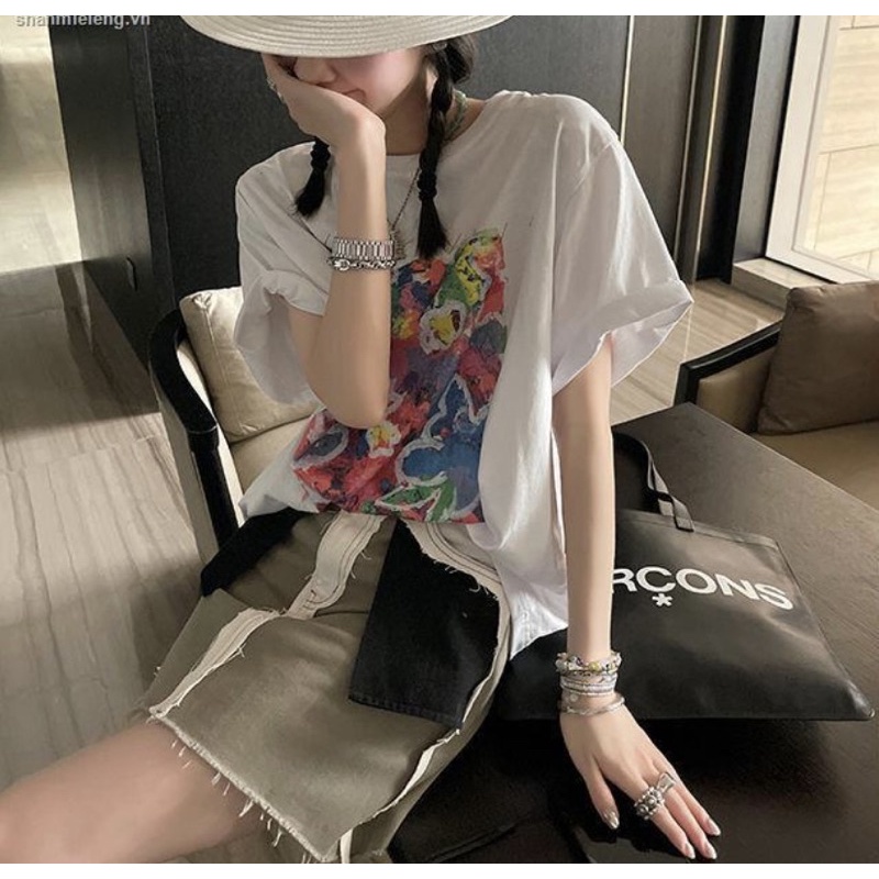 Pass chân váy jeans mix màu