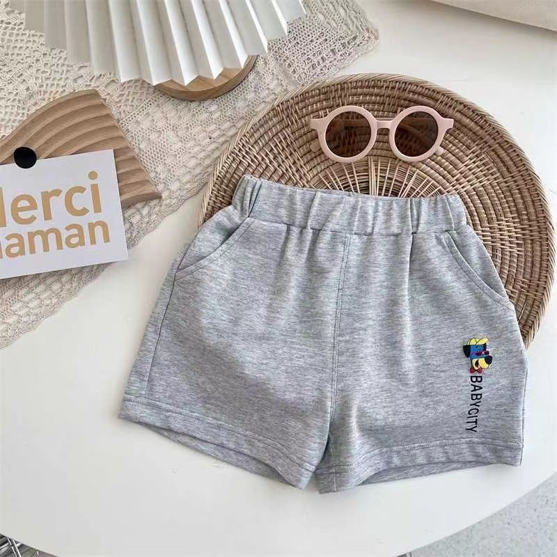 Quần Short Thể Thao Cotton Mùa Hè Hàn Quốc Mới 2023 Cho Bé Trai