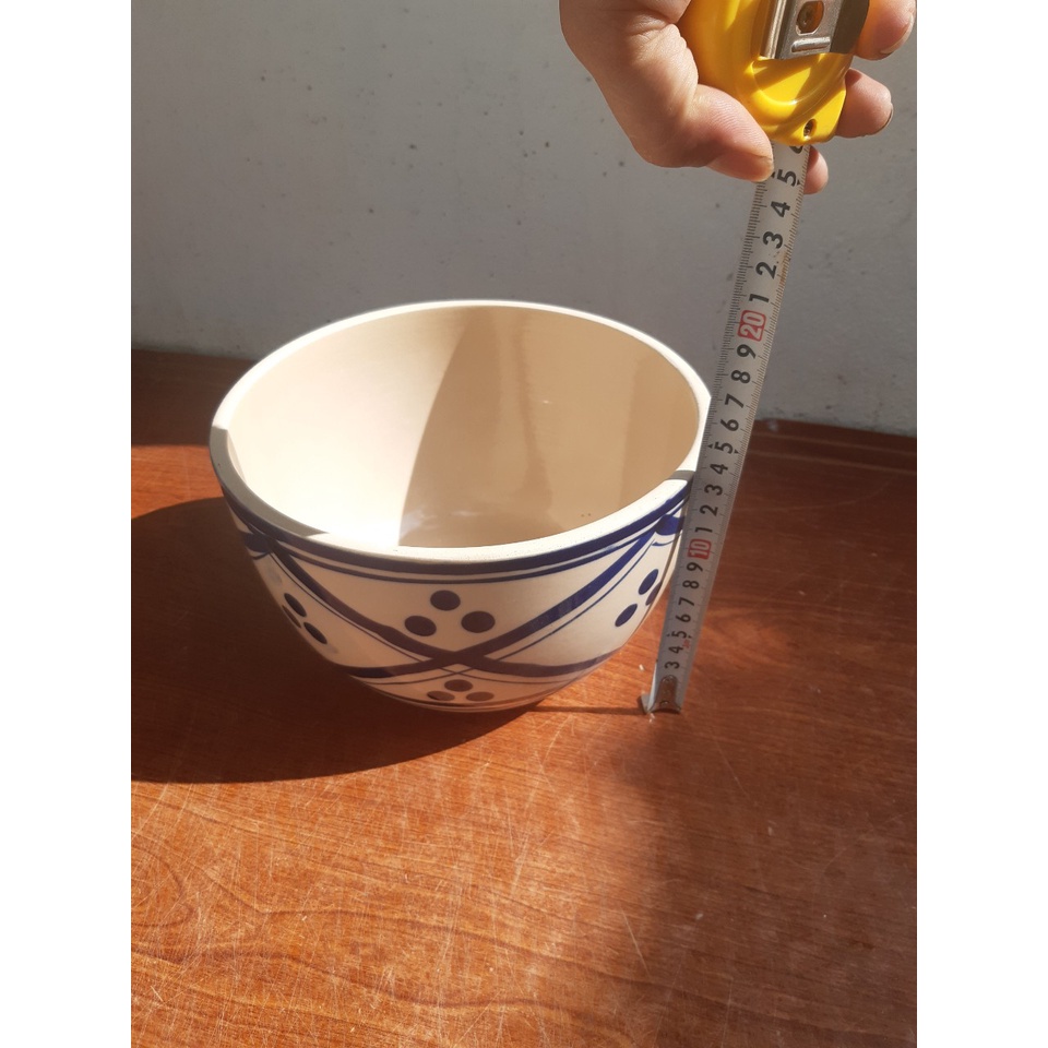 Thố sành, hủ đựng 20 cm