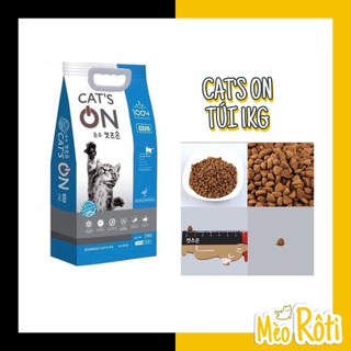 Thức ăn hạt catson cho mèo - hạt cat's on túi 1kg