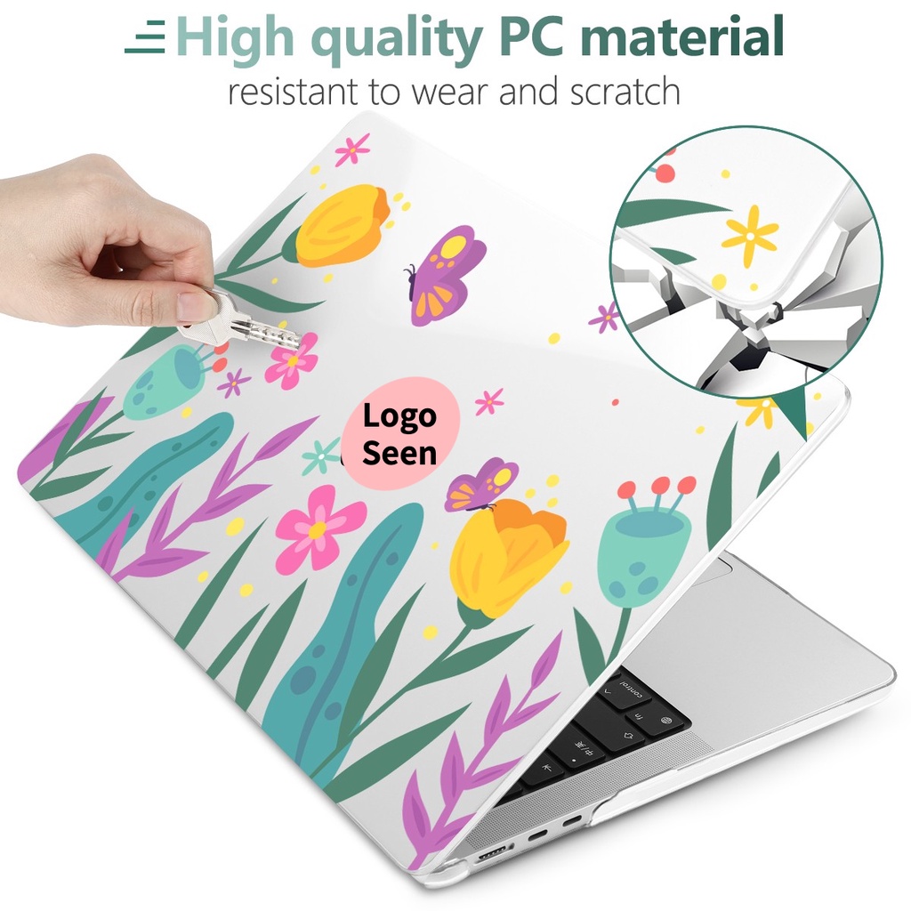 Ốp Điện Thoại Cứng Cho MacBook Pro Air M2 M1 Chip Pro Air 11 12 13 14 15 16 &quot;2023 2022 2021 2020 A2779 A2780 A2681 A2338 A2337 A1708 A1932 A1706 A2159