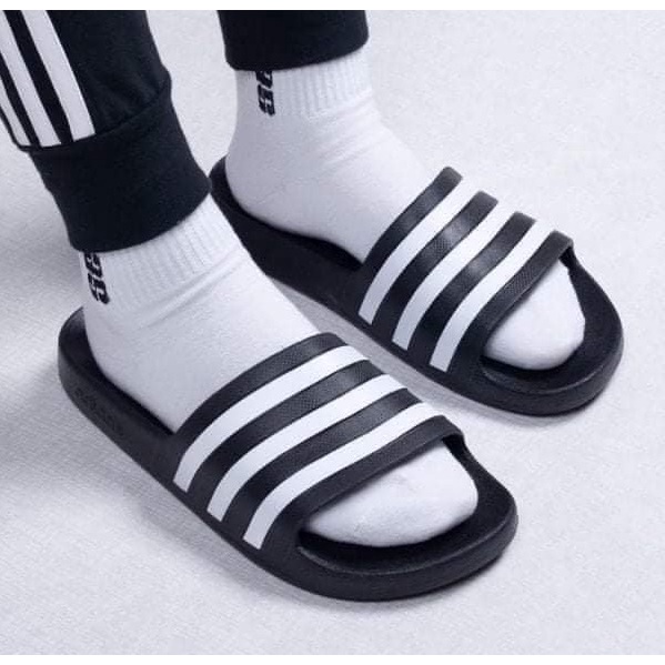 Chính Hãng Dép đúc quai ngang Adidas Aqua