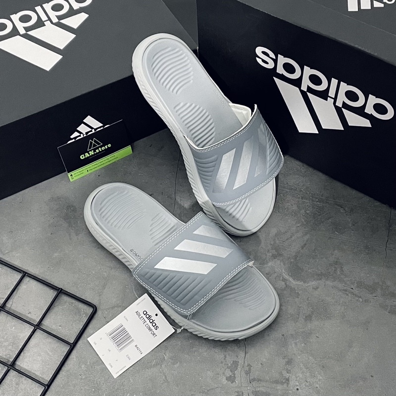 Dép Adidas Alphabounce Đen Full - Dép quai ngang chất, chuẩn, xịn