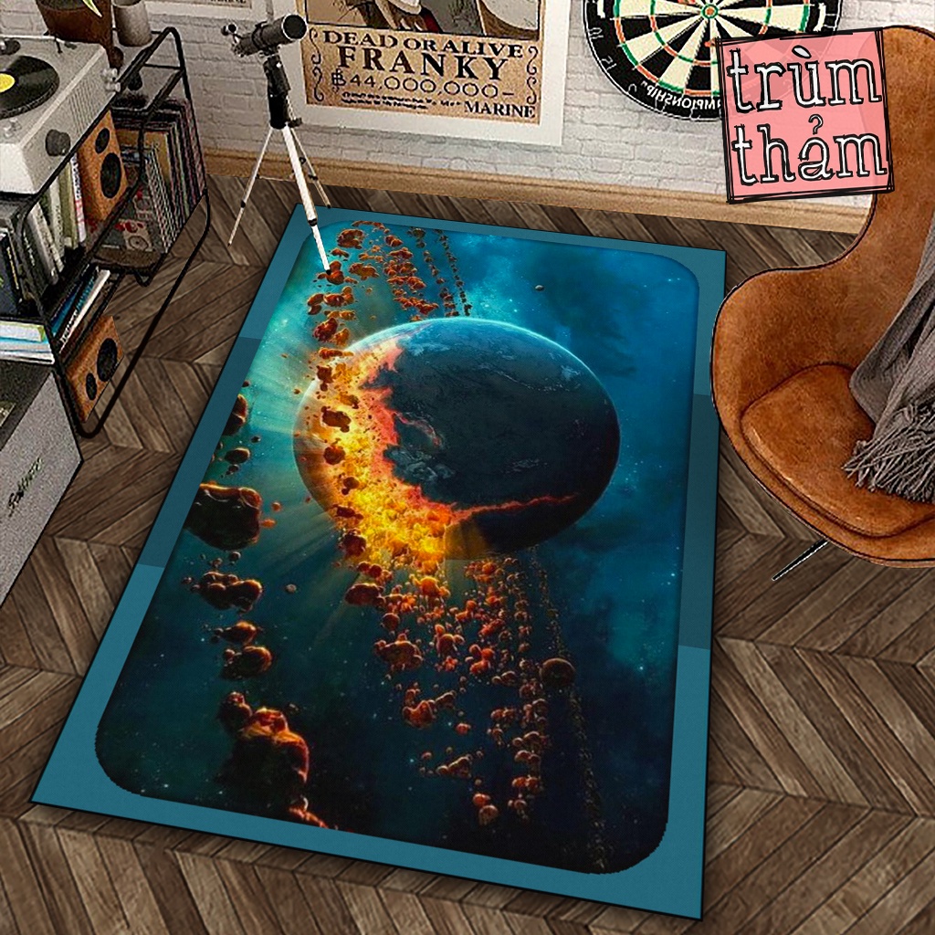 Thảm Trang Trí Jmcase Vụ Nổ Siêu Tân Tinh Vũ Trụ Galaxy X Decor Phòng Ngủ Phòng Khách Văn Phòng