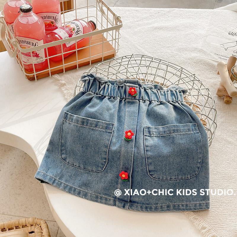 Chân váy kaki bé gái phom đẹp