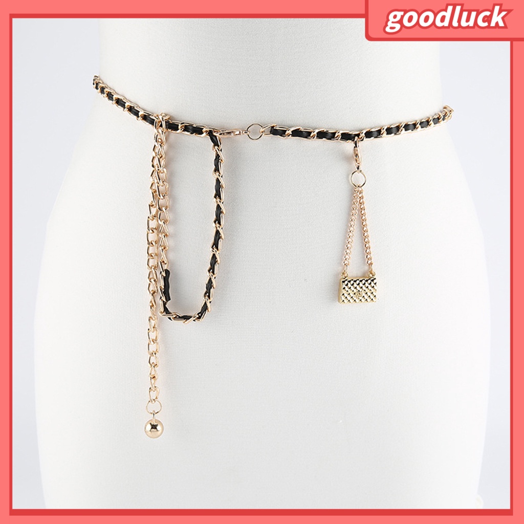 |Đồ Chơi GODK GODK Độc Đáo| Dây Xích Đeo Hông Một Vòng Mini Bằng Kim Loại Màu Vàng Kim Phù Hợp Cho Tiệc Tùng