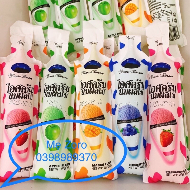 10 Thạch sữa chua hoa quả Thái Lan