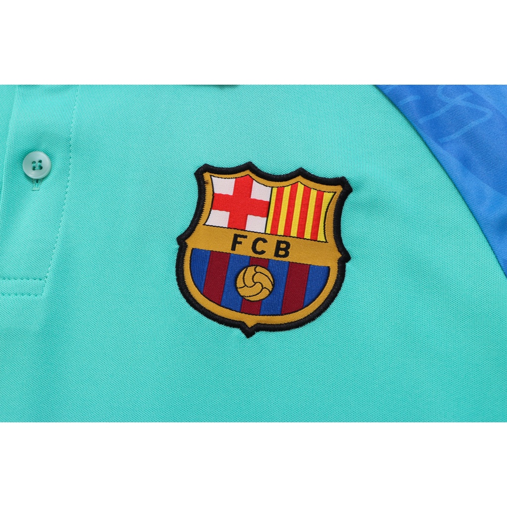 Áo Thun polo Tay Ngắn size Lớn 22-23 Barcelona