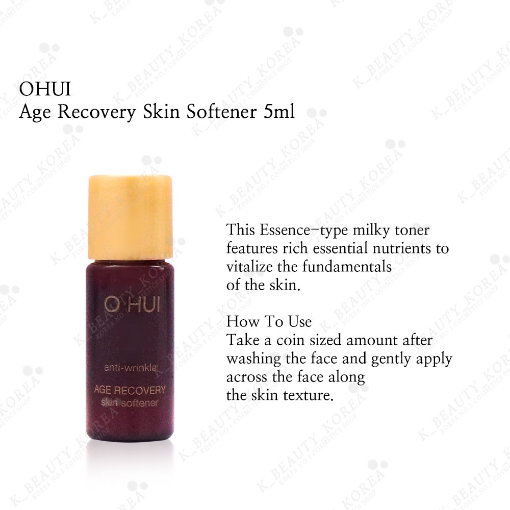 Age Recovery Bộ Sưu Tập Mẫu Thử & Kem Dưỡng Da Mắt  / Kem Dưỡng Làm Mềm Da