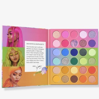 Bảng phấn mắt 30 ô màu đẹp lung linh morphe x nyane fierce fairytale - 14344