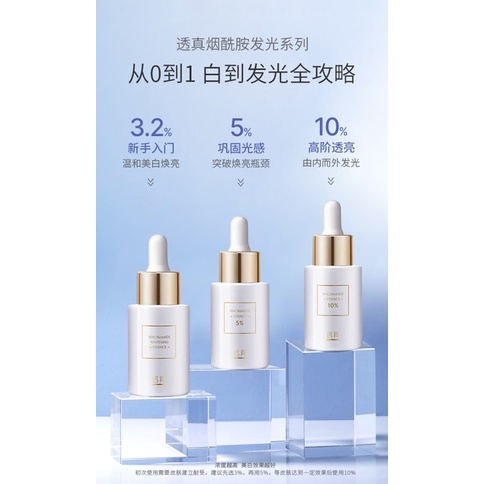 Serum B3 Niacinamide 5% Lucenbase sáng da, mờ thâm Date 2024