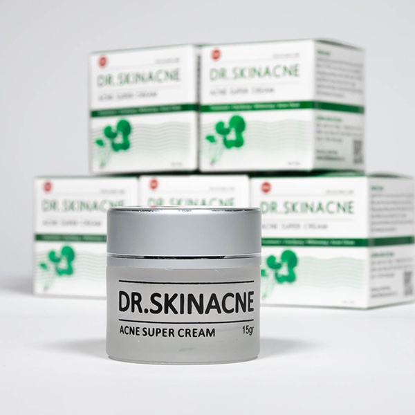 Kem sạch mụn DR.SKINACNE - ngừa thâm, liền sẹo 15gr