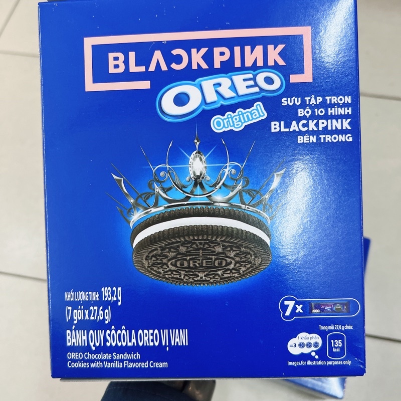 Bánh oreo Blackpink 193,2g (kèm card ngẫu nhiên)