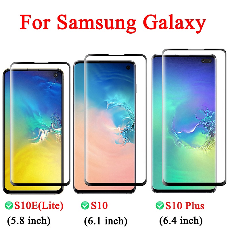 Kính cường lực màn hình cong 20D cho Samsung Galaxy ss S20 S20+ S10 S10+ S10E S9 S9+