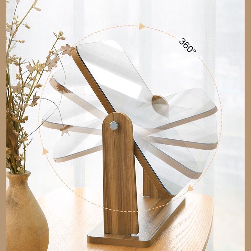 Gương trang điểm , gương để bàn bằng gỗ cao cấp