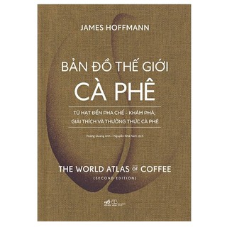 Sách - bản đồ thế giới cà phê bìa cứng - nhã nam