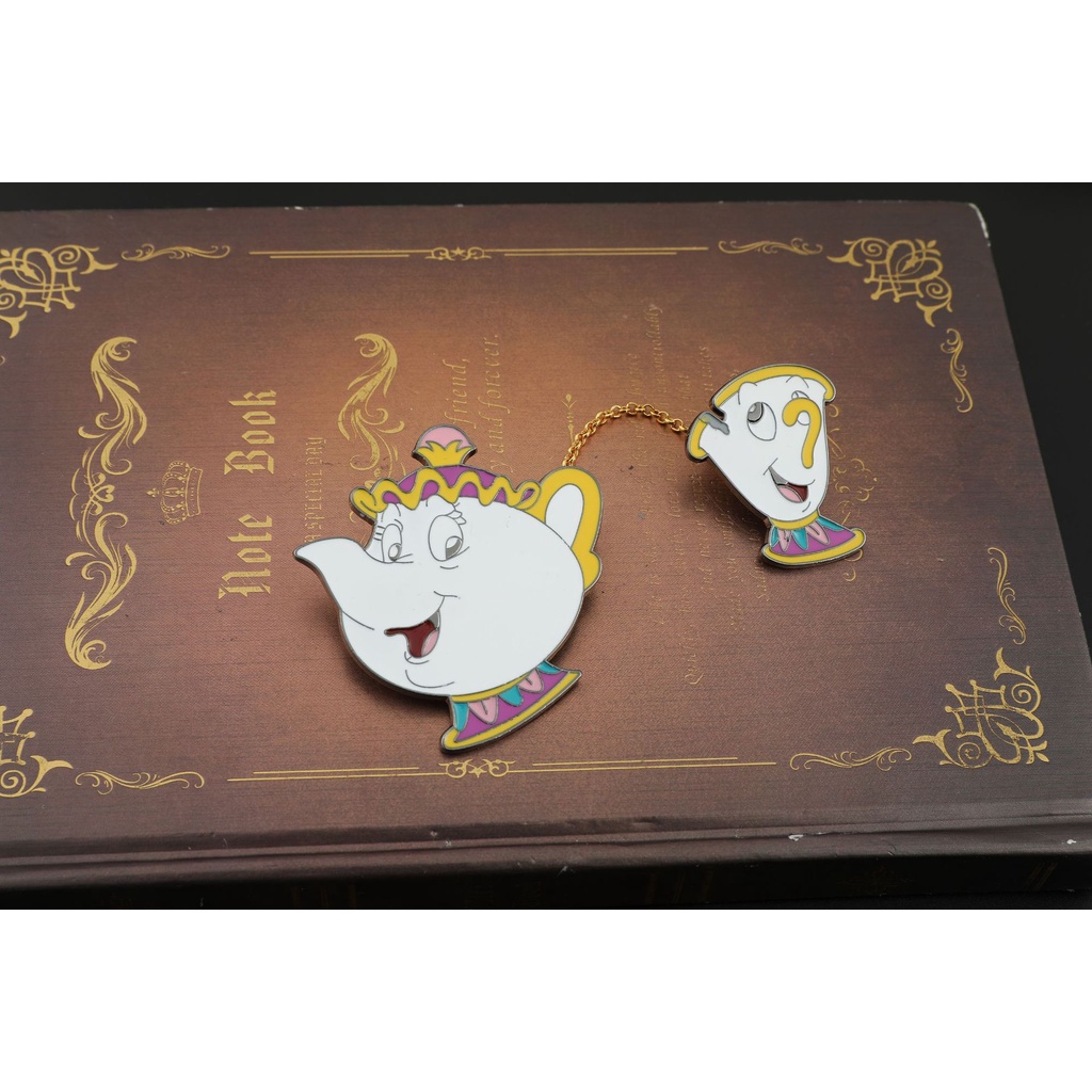 Bà Người Đẹp Và Quái Vật Trong Phim Người Đẹp Và Quái Vật Ghim Cài Áo Kim Loại Hình Ấm Trà / Ấm Trà Độc Đáo