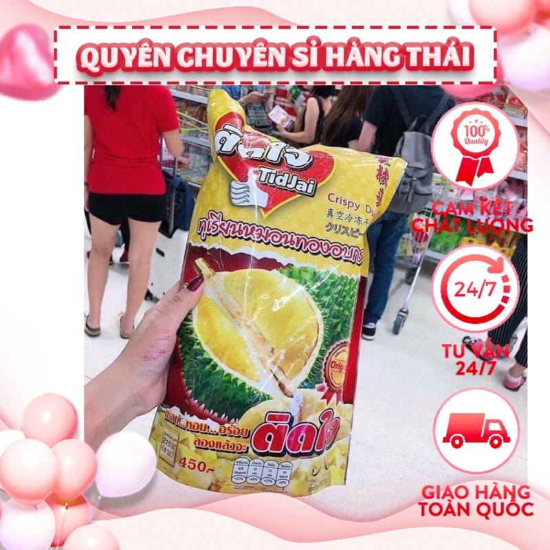 Sầu riêng sấy 220g thái lan