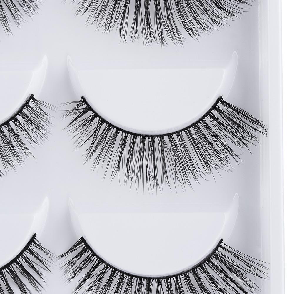 Lông Mi Giả Nhiều Lớp Bằng Lông Chồn 3D Tự Nhiên Tái Sử Dụng Linh Hoạt