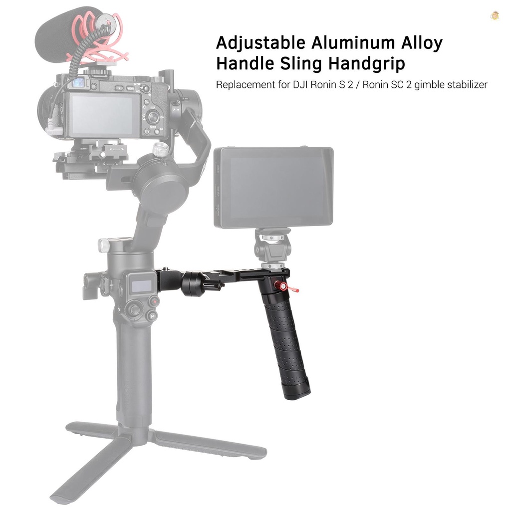 ANDOER Tay Cầm Bằng Nhôm Thông Dụng Cho DJI Ronin S 2 / Ronin SC 2 / Ronin SC 1 / 4 3 / 8