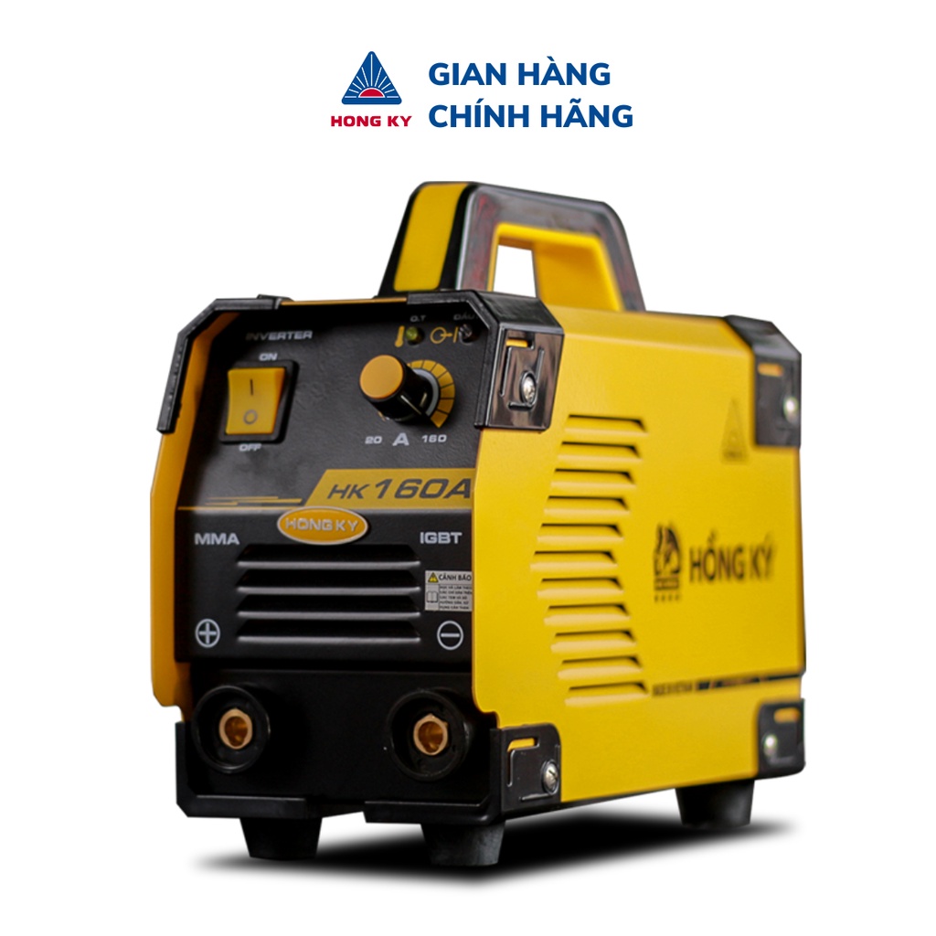 Máy hàn que MMA Hồng Ký Inverter 160 Ampe 220V HK160A