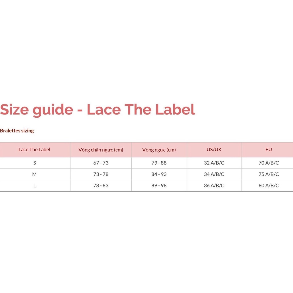 Áo, quần lót Charmi hoa nhí trắng kèm đệm mỏng Lace.thelabel | BigBuy360 - bigbuy360.vn