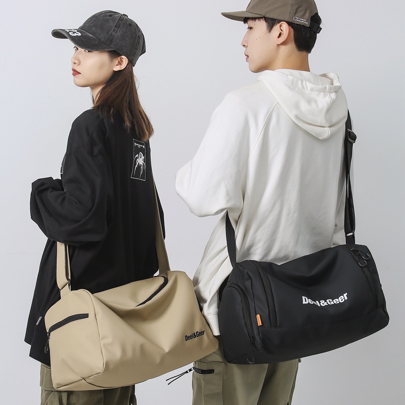 Túi Đeo Chéo Bằng Nylon Chống Nước Cỡ Lớn Thời Trang Cho Nam
