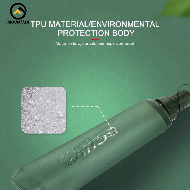 Bình Nước Thể Thao 250ml / 500ml Mềm Mại Siêu Nhẹ Có Nắp Đậy Tiện Dụng