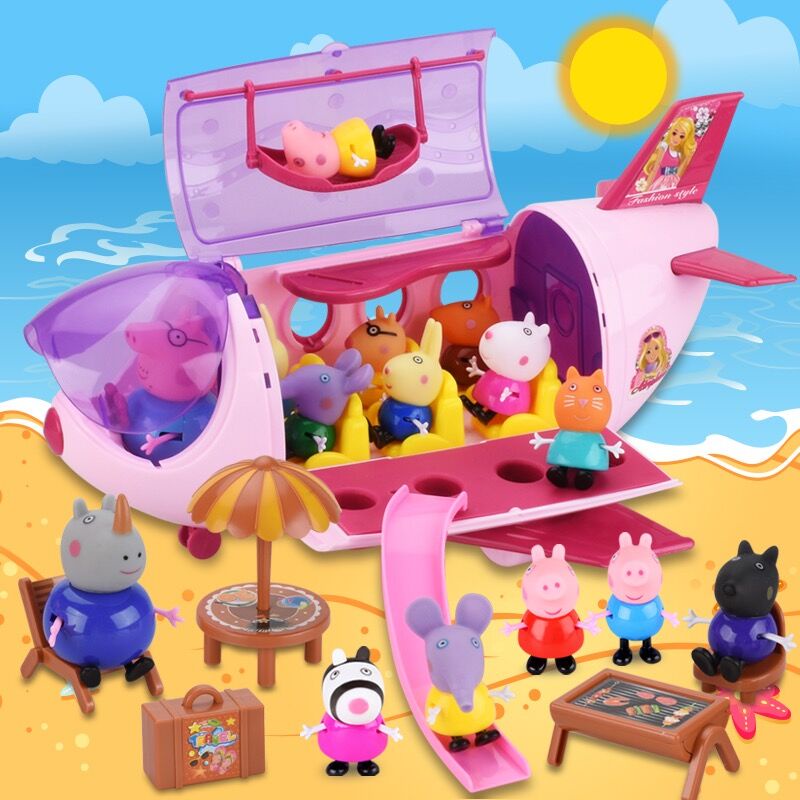 Bộ Đồ Chơi Mô Hình Gia Đình Heo Peppa Pig Pepe Vui Nhộn Cho Bé