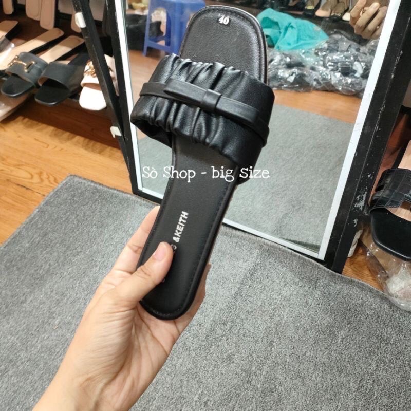 Dép bệt quai nhúng gắn nơ nhẹ nhàng có big size 40-46