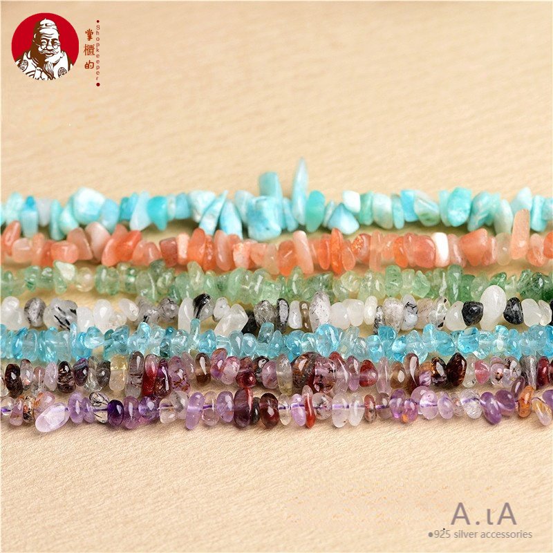 Chuỗi Hạt Đá Pha Lê Đen Tự Nhiên