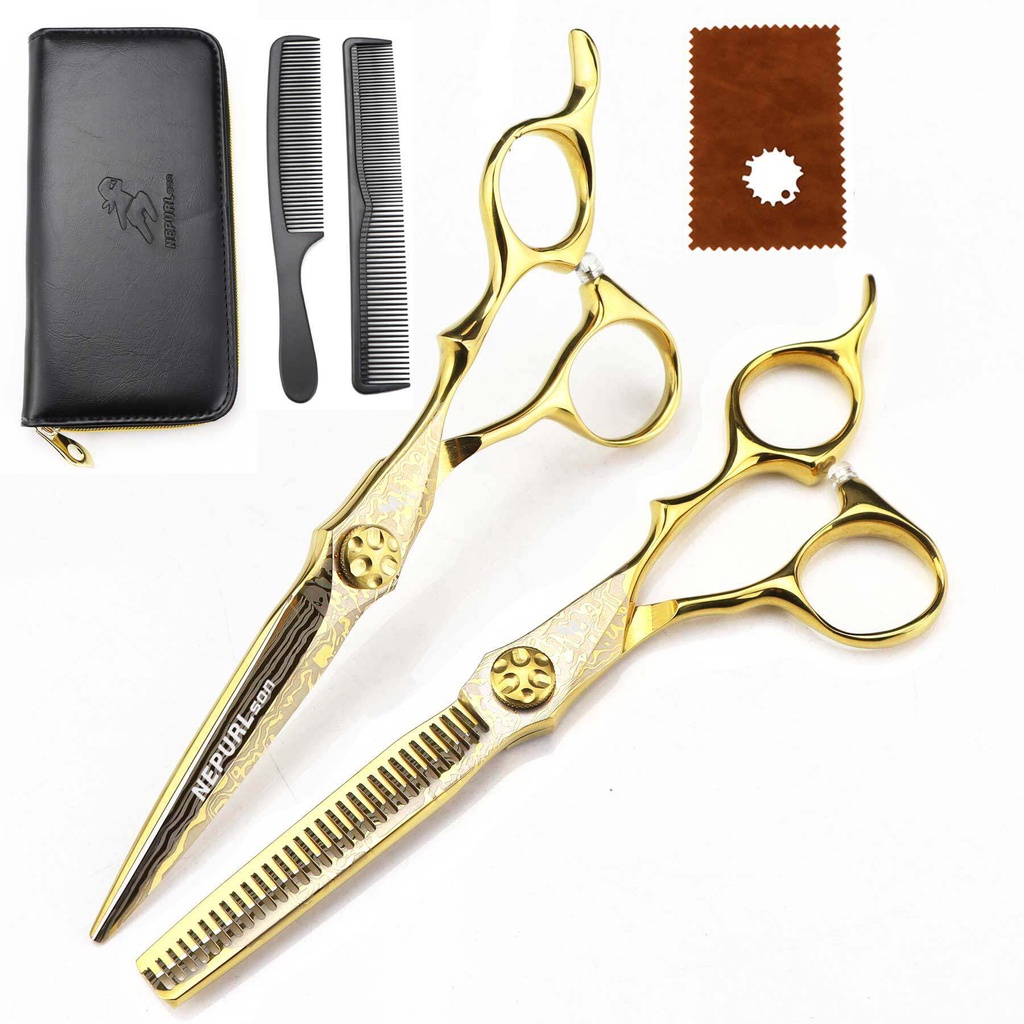 Kéo Cắt Tóc Mái 6.0 Inch Chuyên Dụng Cho Thợ Làm Tóc