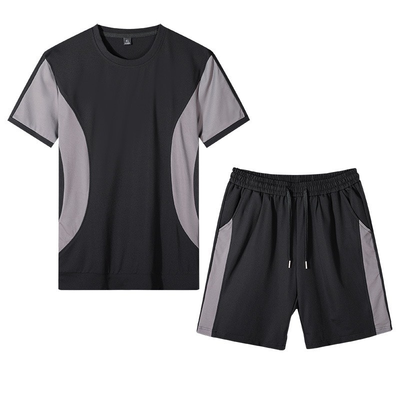 Bộ quần áo thể thao nam mùa hè,quần áo nam cộc tay trẻ trung năng động mùa hè 2023