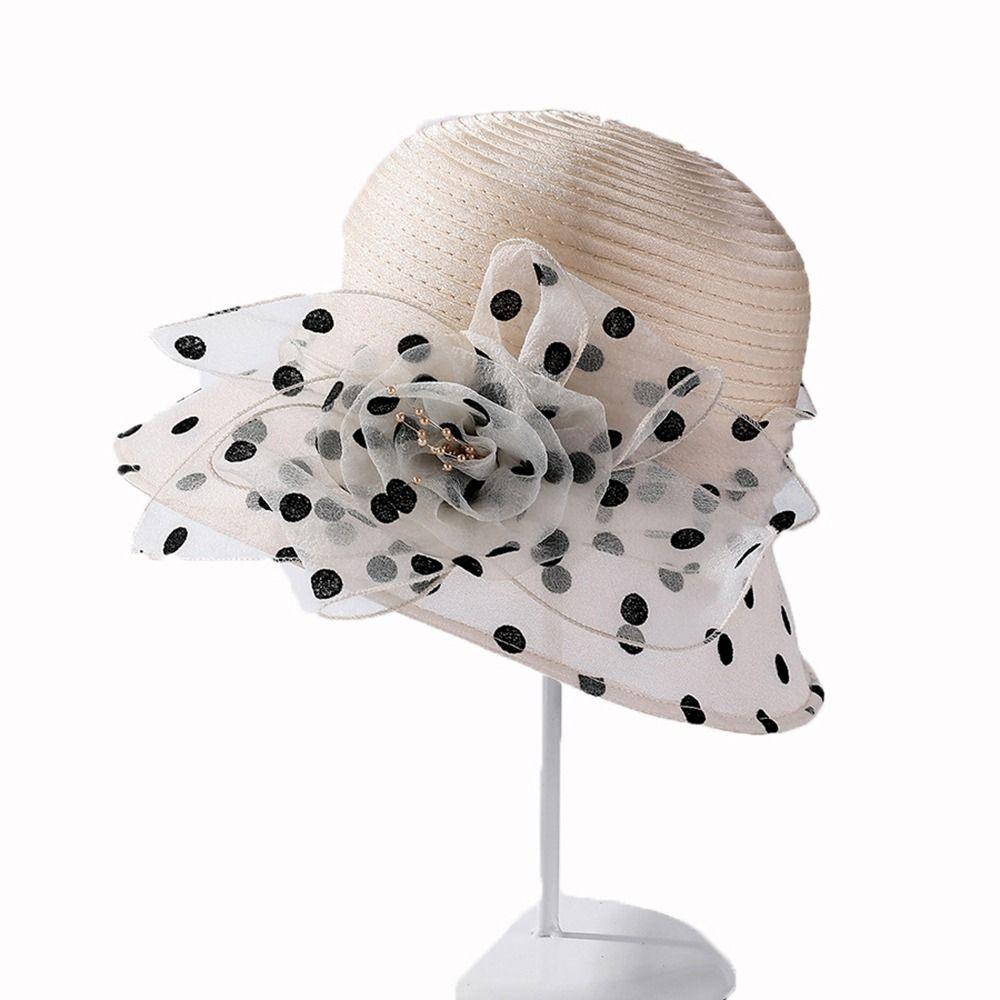 Nón Tai Bèo Chống Nắng Họa Tiết Hoa Thời Trang Mùa Hè