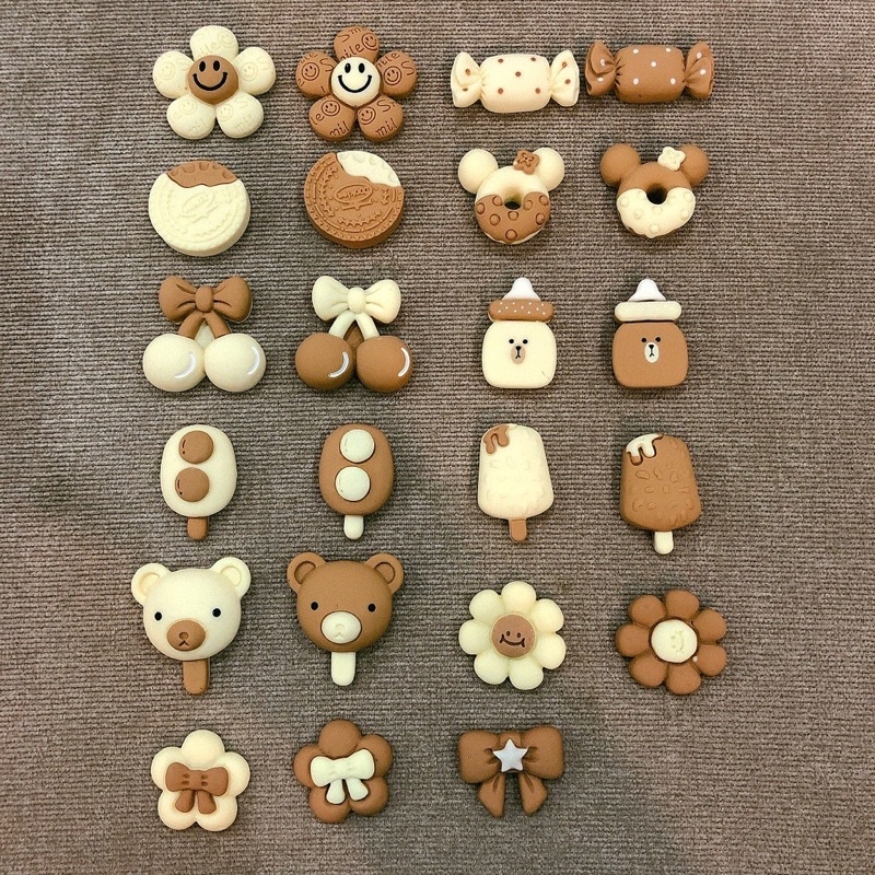 STICKER / JIBITZ / CHARM NÂU TRANG TRÍ DÉP SỤC, DÉP CROCS