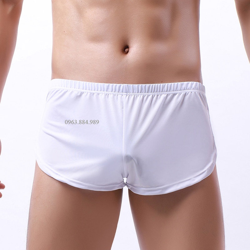 Quần  ngủ cho anh em SX.01 chất thun lạnh thiết kế xẻ tà cao, thoải mái cho anh em khi ngủ