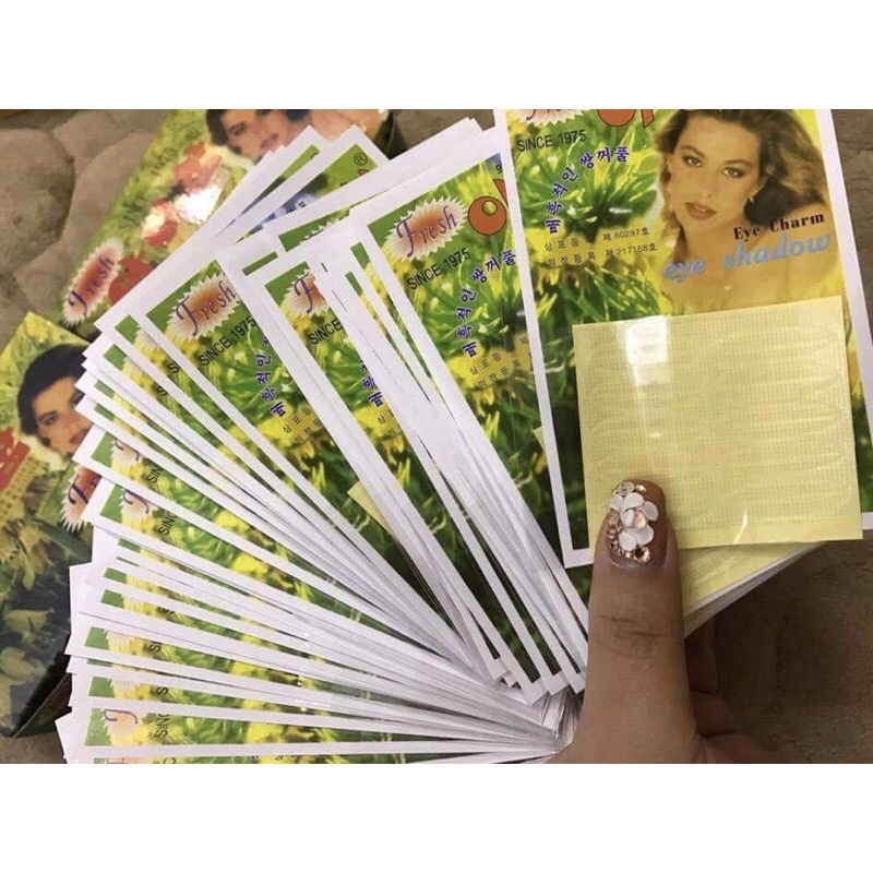 10 miếng dán mí hoa cúc